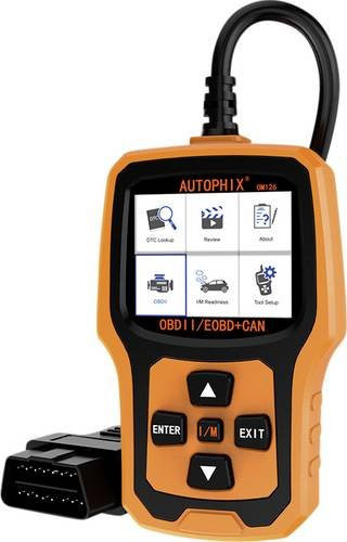 Autophix OBD II Diagnosetool 2358417 in Orange mit USB-C Anschluss - Bild 1