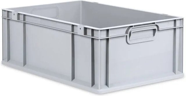 PROREGAL Eurobox NextGen Grip in Grau, H x B x T: 22 x 40 x 60 cm, 44 Liter - Bild 1
