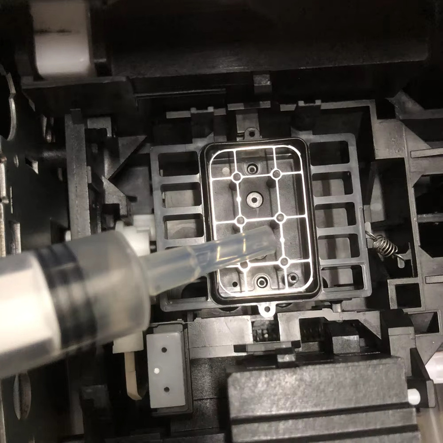 Reinigungslösung für UV-Drucktinte als Cleaning Kit zur Reinigung verstopfter Druckköpfe, kompatibel mit Epson, Seiko, Ricoh und HP - Bild 3
