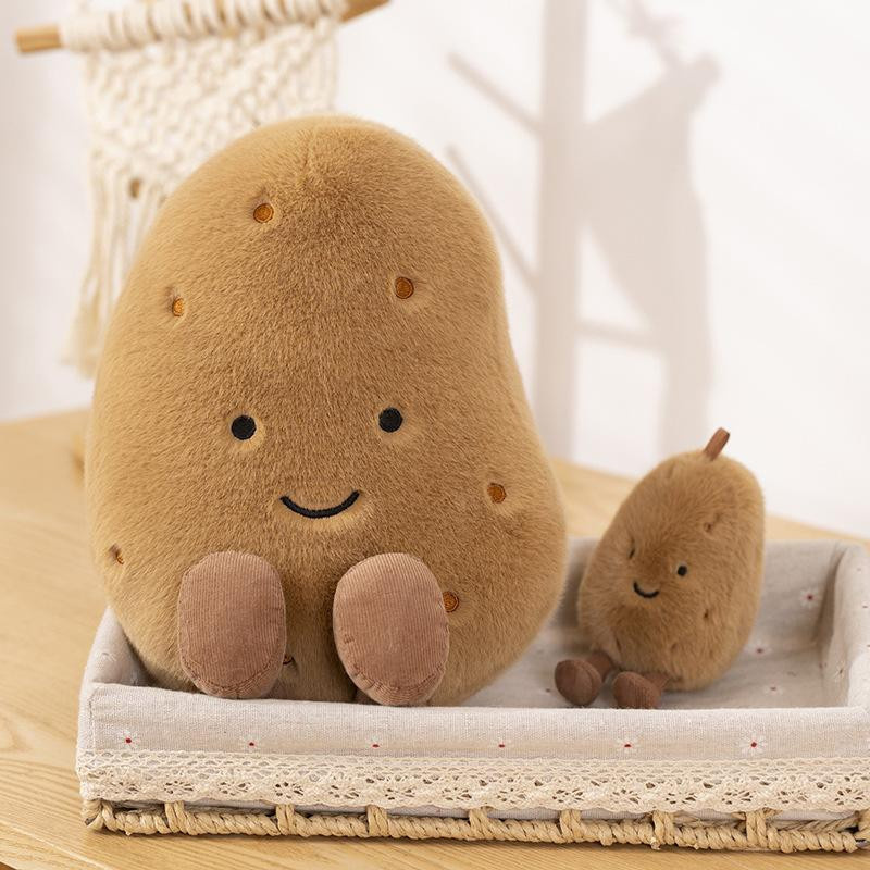 Yiran Furniture Kartoffel-Plüschpuppe Schlüsselanhänger 10cm - Bild 1