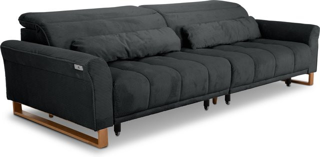 Megasofa Sansibar Skeda Polstersofa mit verstellbarer Kopfstütze und Sitztiefe, Stoff, B/T/H: 280 x 128 x 108 cm - Bild 1