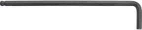 Wiha Stiftschlüssel Sechskant-Kugelkopf in Zoll-Ausführung, schwarzoxidiert, Chrome Vanadium, 1/4 Zoll, Länge: 191 mm, Breite: 38 mm - Bild 1