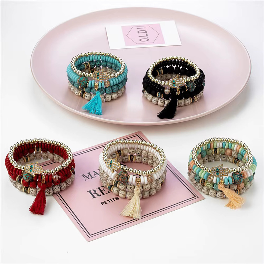 DAIPAN Armband-Set, Kristall, Bunt, Unisex - Bild 2