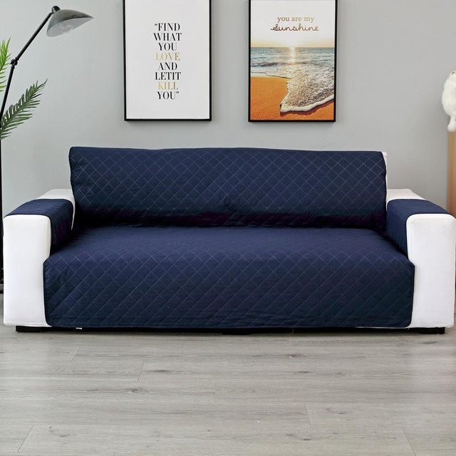 Wasserdichter Sofabezug von Super Six für Haustiere, einteiliger Kissenbezug aus Polyester, Farben: Braun oder Blau, Breite: 53 cm, Länge: 190 cm - Bild 1