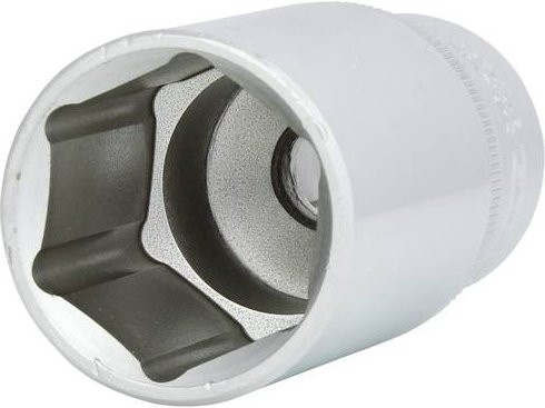 KS Tools Sechskant-Stecknuss lang 1/2 Zoll 30mm silber - Bild 1