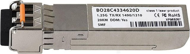 BlueOptics 3FE65106AA-BO Netzwerk-Transceiver-Modul Faseroptik 1250 Mbit/s cSFP in Silber - Bild 1