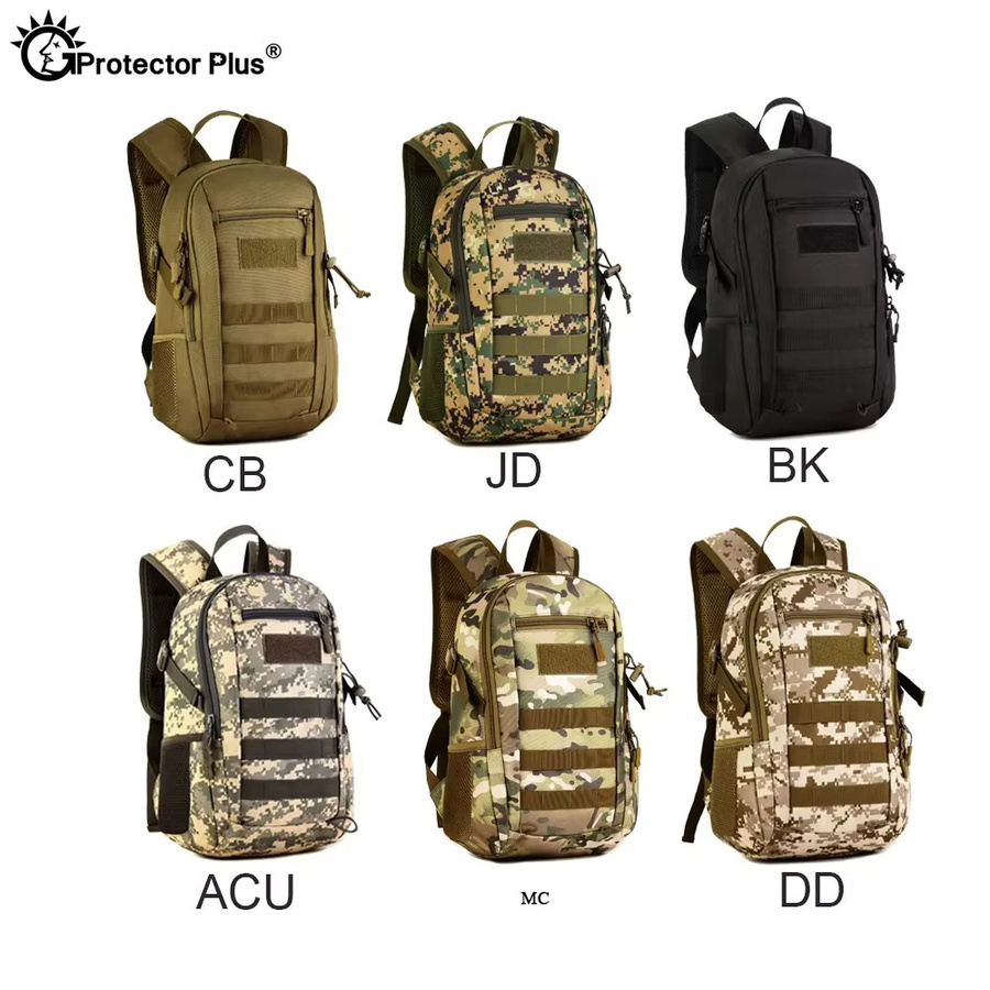 Protector Plus Taktischer MOLLE-Rucksack, 12L, wasserdicht, Assault Pack - Bild 6