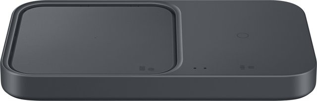 Samsung Wireless Charger Duo EP-P5400 Ladestation 15W in Schwarz und Dunkelgrau - Bild 1
