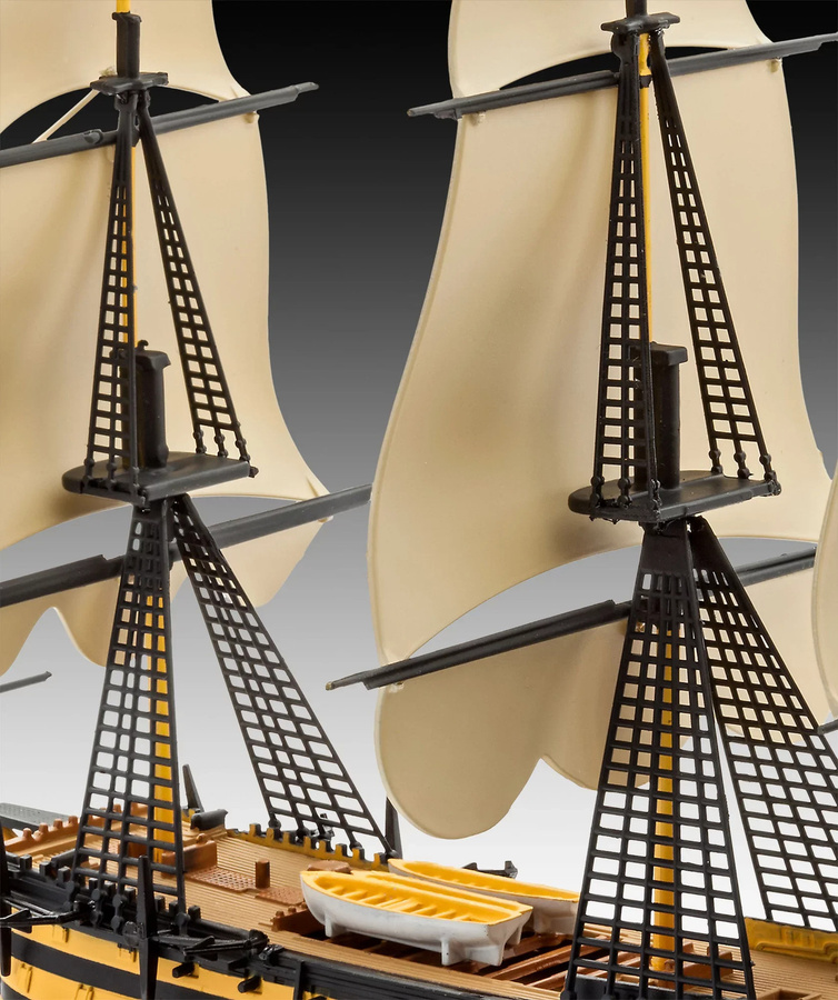 Revell HMS Victory Admiral Nelson Flagship, Modellbau, 1:225, ab 12 Jahre - Bild 4