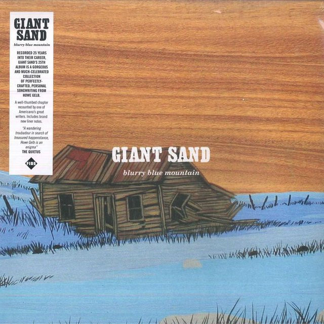 Giant Sand – Blurry Blue Mountain LP Schallplatte von Fire Records, Jazz und Rock, Multicolor/Braun, 2024 UK Edition - Bild 1