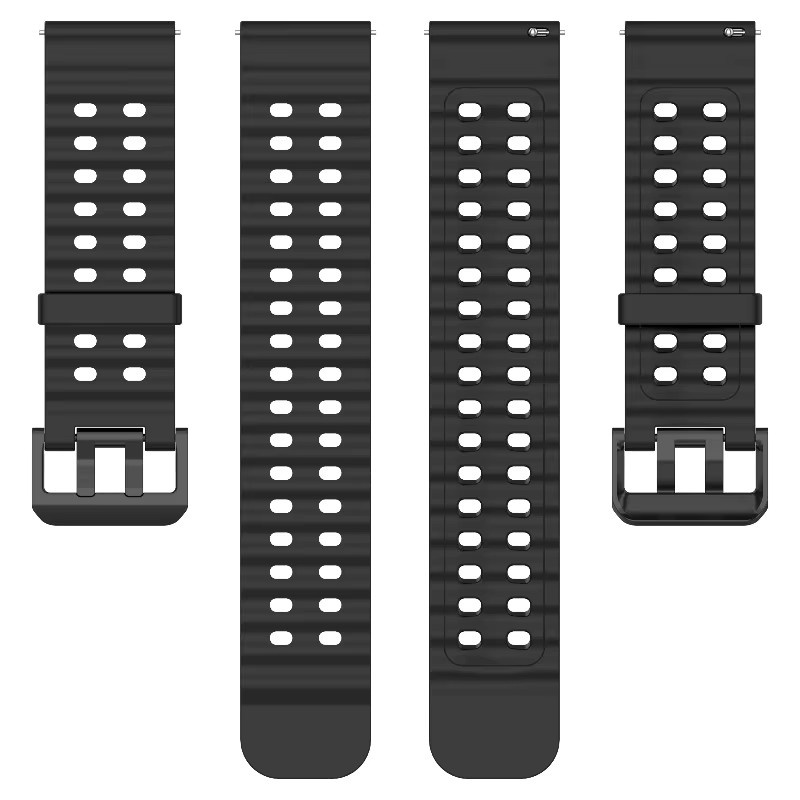 Nothing Uhrenarmband Silikon, 22 mm, Schwarz, Unisex - Bild 3
