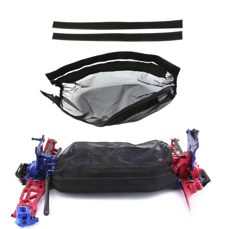 TRAXXAS Chassis Staub Wasserdicht Net Abdeckung Nylon Schwarz 1/8 - Bild 7