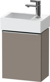 Duravit Waschtischunterschrank D-Neo in Beige, Wandmontage, 1 Tür, B/T/H: 36,4 x 22,2 x 44 cm - Bild 1