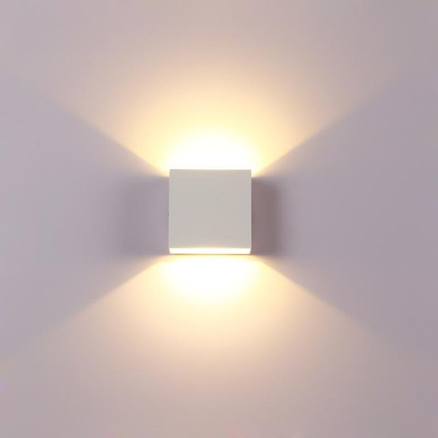 XYNN LED Wandleuchte Modern Up Down Weiß 6W aus Aluminium - Bild 1
