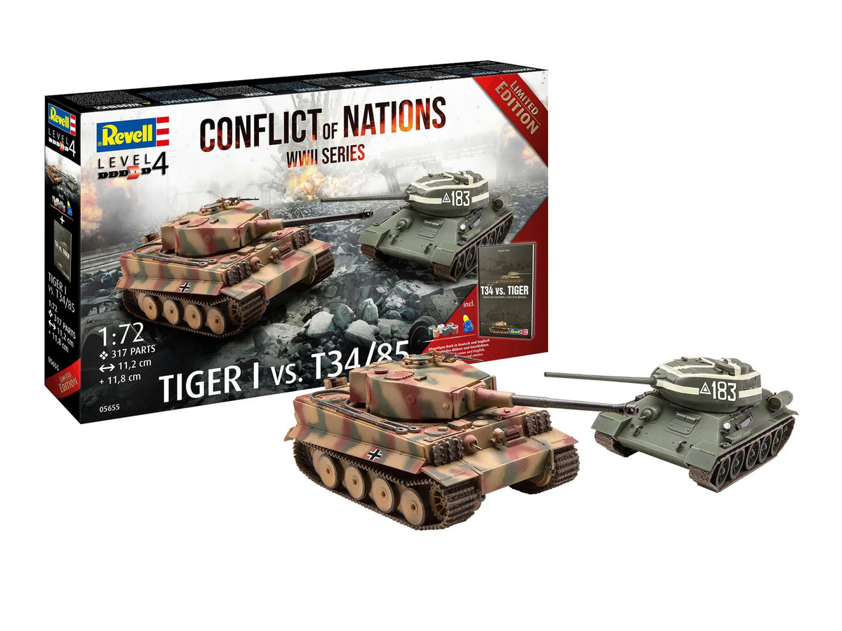 Revell Conflict of Nations, Fahrzeuge, 1:72, Set / Bundle - Bild 2