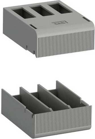 ABB KA165 Klemmenabdeckung grau, 10 Stück - Bild 1