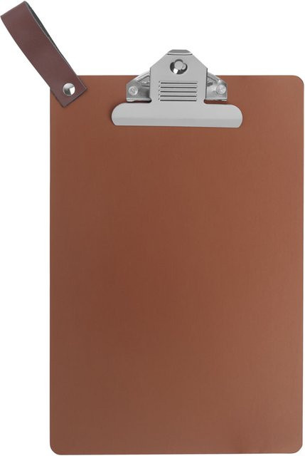 VEGA Speisekarten-Klemmbrett Colorado A5 in Kupfer mit Aluminium-Elementen, B: 16,4 cm, H: 24,5 cm - Bild 1