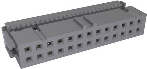 Amphenol 71600-626LF Pfosten-Steckverbinder in Grau - Bild 1