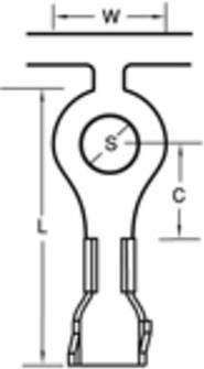 Molex 19085-0008 Ringkabelschuh aus Stahl auf kompletter Rolle - Bild 1