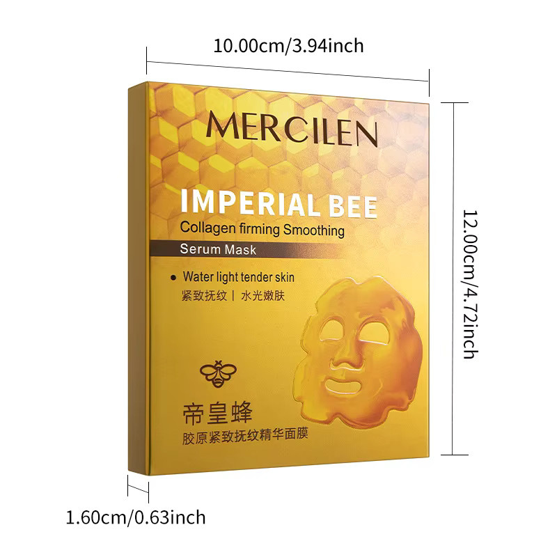 Mercilen Imperial Propolis Straffende Essenz-Maske, Retinol, Kollagen, Niacinamid, Hyaluronsäure - Bild 2