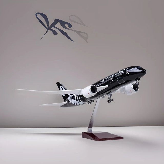 ZOCO B787 Neuseeland Flugzeug Modell Kit, Harz, mit Licht, ab 14 Jahren - Bild 1