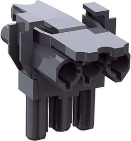 Bachmann Wieland T-Verteiler 375.107 schwarz 250V 20A - Bild 1