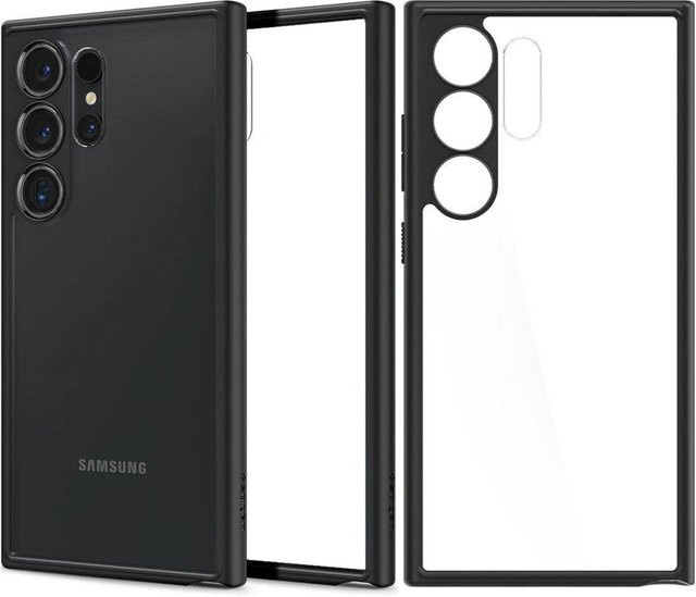 Spigen Ultra Hybrid Schutzhülle für Galaxy S24 Ultra in Mattschwarz - Bild 1