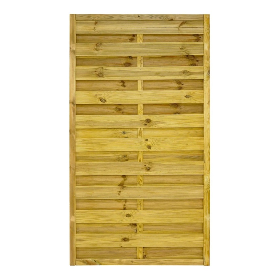 GartenLand Dichtzaun VARIO Gerade Holzzaun aus Kiefernholz in Grün, B/H: 100 x 180 cm, kesseldruckimprägniert - Bild 2