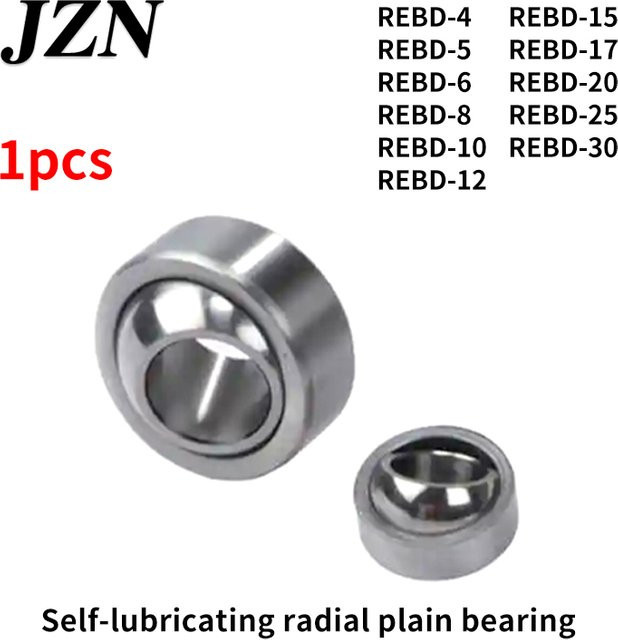 JZN Radial-Gleitlager Standardtyp REBD-Serie in Silber - Bild 1