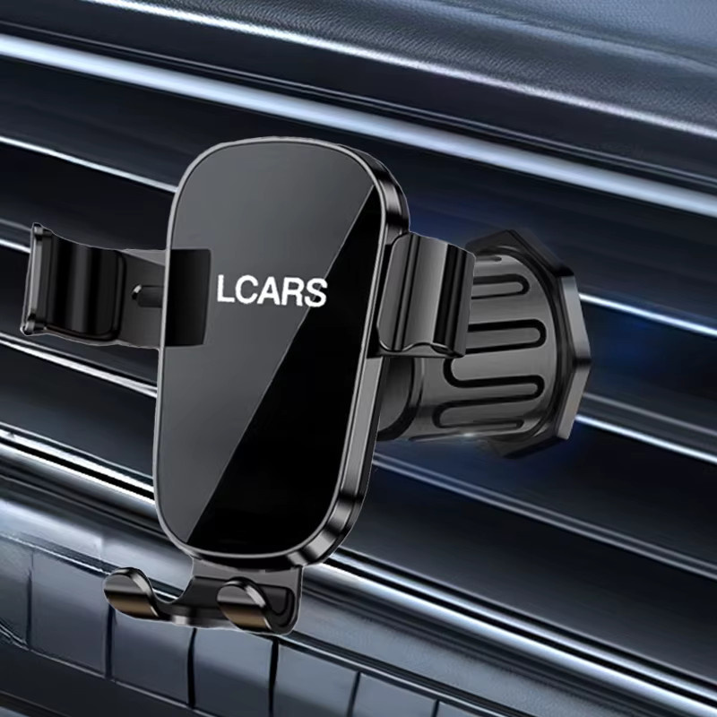 Lcars Auto-Handyhalter für die Lüftung in Silber zur Montage am Lüftungsschlitz ohne Sichtlinienblockierung für Smartphones - Bild 3