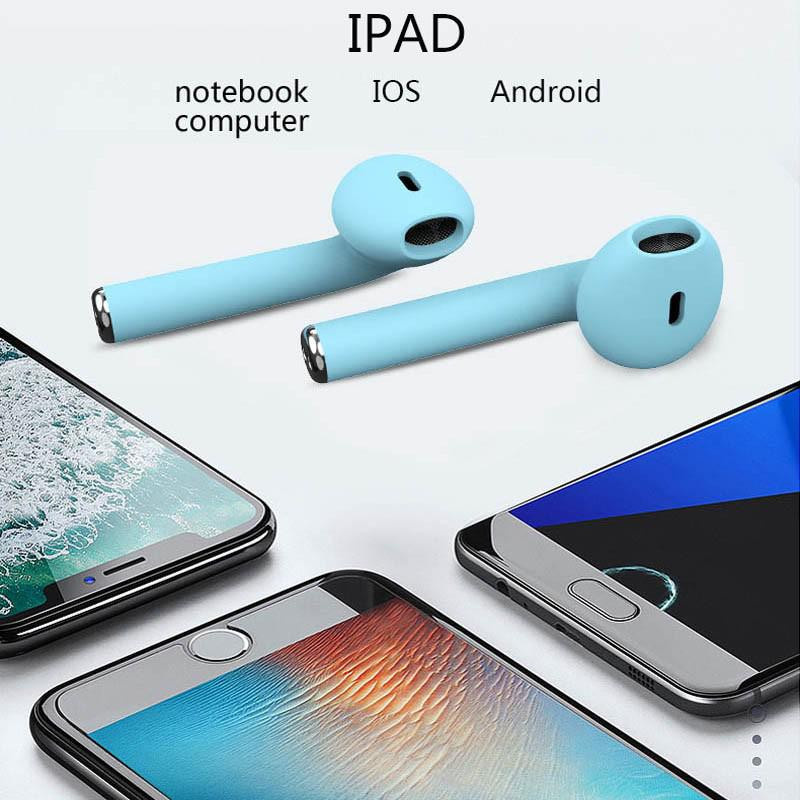 ZETI TWS Inpods12 Bluetooth 5.0 Kopfhörer mit HIFI Stereo Musik und Touch Control in Blau - Bild 2