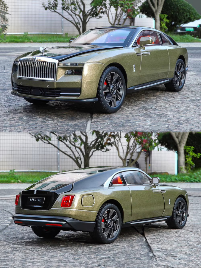 MAKEDA Rolls Royce Spectre Dawn, Modellauto, 1:24, Metall, Licht und Sound - Bild 6