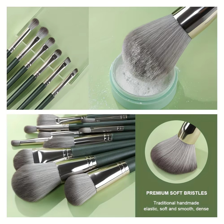 RUNTOIN Make-up-Pinsel-Set, Unisex - Bild 3