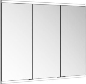 Keuco Spiegelschrank Royal Modular 2.0 in Weiß mit Kristall-Doppelspiegel, B/T/H: 100 x 70 x 12 cm - Bild 1