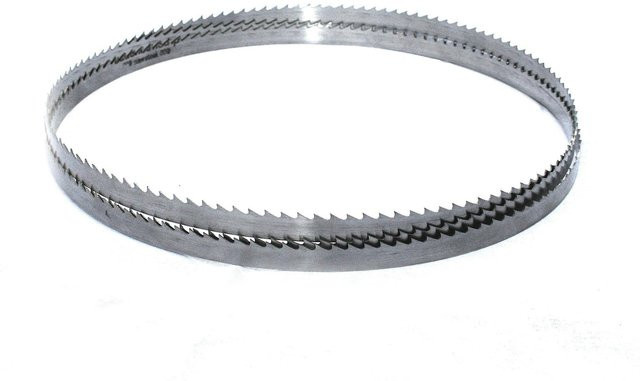 BAMATO Sägeband für Bandsägen zur Holzbearbeitung, Farbe: Silber, Länge: 3454 mm - Bild 1