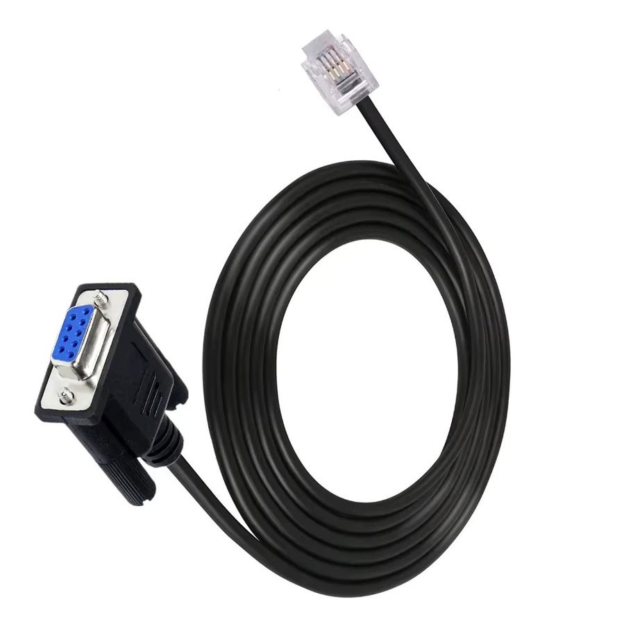 APC Serielles Konsolenkabel DB9 auf RJ11 6P4C in Schwarz, Länge: 1,8 m - Bild 3