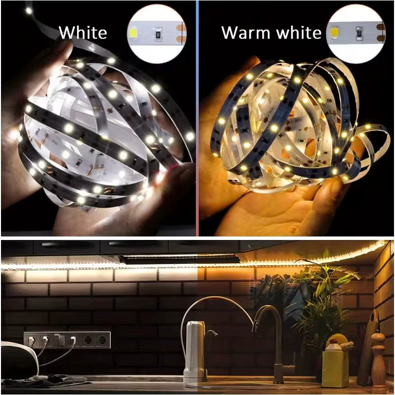 KcoiiFun USB LED-Streifen Warmweiß für TV-Hintergrundbeleuchtung und dekorative Beleuchtung - Bild 3