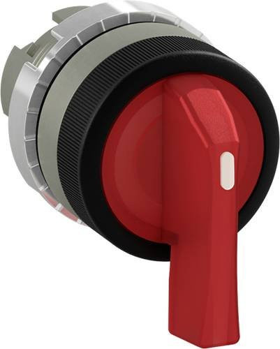 ABB Wahlschalter Drehschalter P9MSAD0R in Rot mit IP66 Schutzart und Metallgehäuse - Bild 1