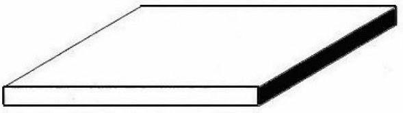 Evergreen Polystyrol-Platte, 4-teiliges Set - Bild 1
