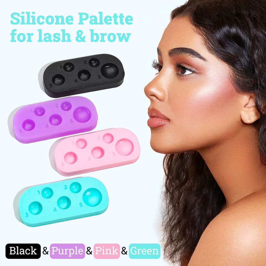 PERMANIA Lash Lift Palette, 5 Funktion Silikonplatte, Unisex - Bild 4