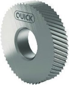 QUICK Rändelrad PM BR 30Grad in Silber, Durchmesser: 14,5 cm, Höhe: 5,0 cm, Breite: 3,0 cm - Bild 1