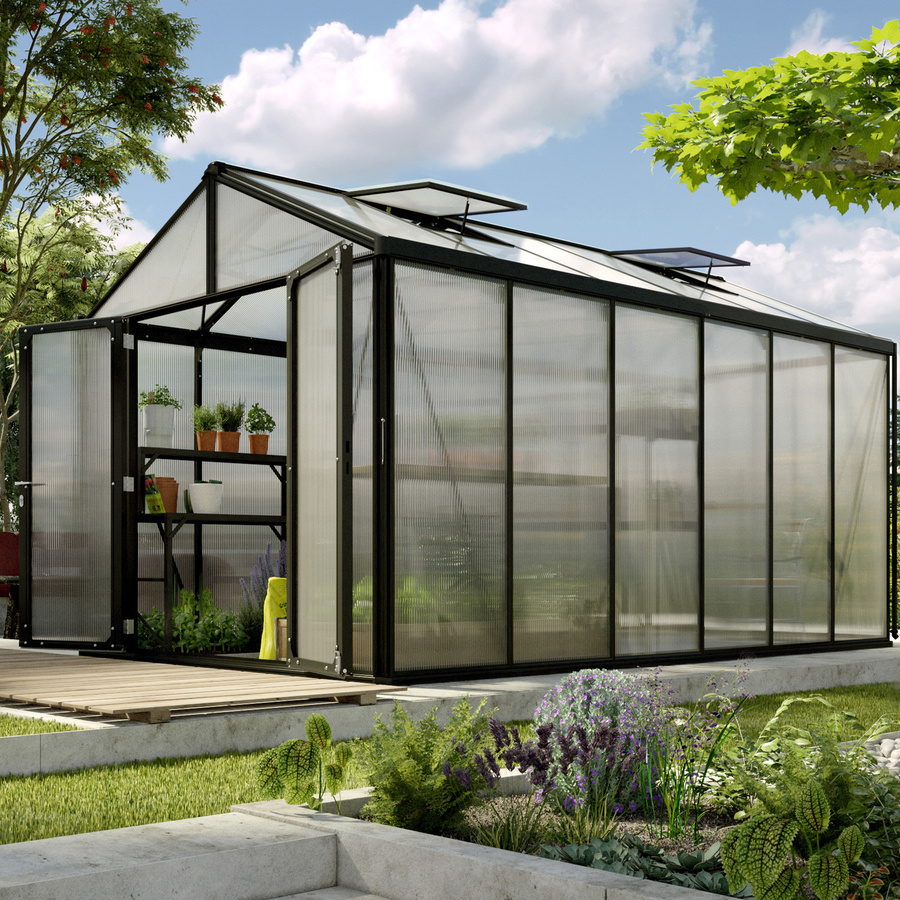 Vitavia Gewächshaus Zeus Comfort 11900 Schwarz 11,9 m² - Bild 3