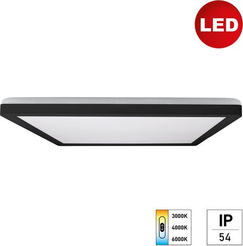 E2 TWICE up&down Wand- und Deckenleuchte in Schwarz mit LED, 24 W und IP54 Schutzklasse - Bild 1