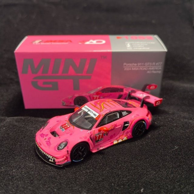 Mini GT Porsche 911 GT3 R, Modellauto, 1:64, Legierung, Druckguss - Bild 1