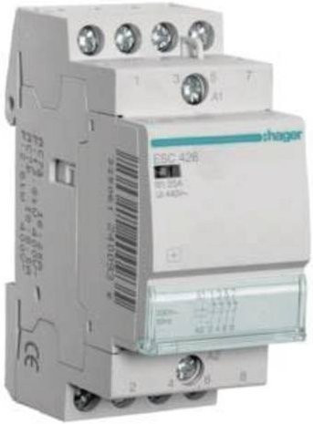 Hager ESC426 Installationsschütz 230V Grau - Bild 1