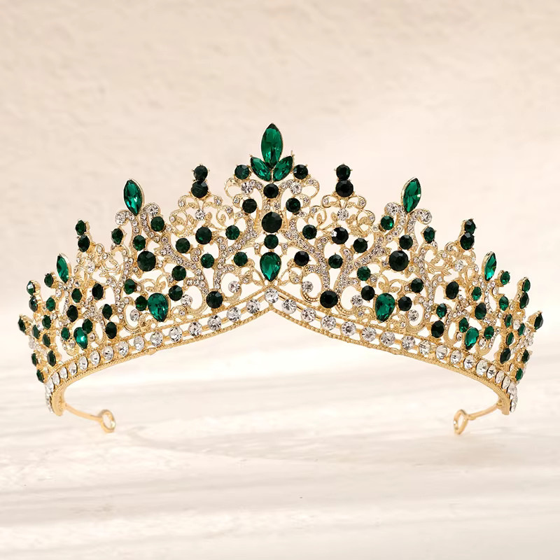 Diadem Krone, Kristall Strass, Damen - Bild 1