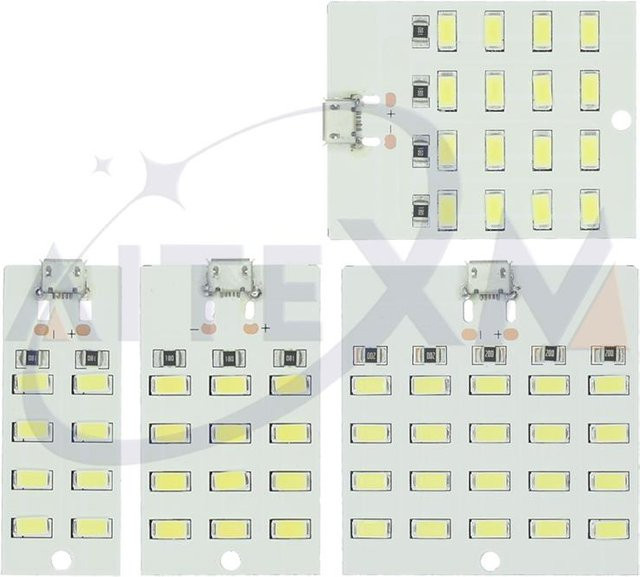 AITEXM ROBOT LED Beleuchtung Panel Weiß mit Micro USB Anschluss für DIY Projekte und als Notlicht - Bild 1