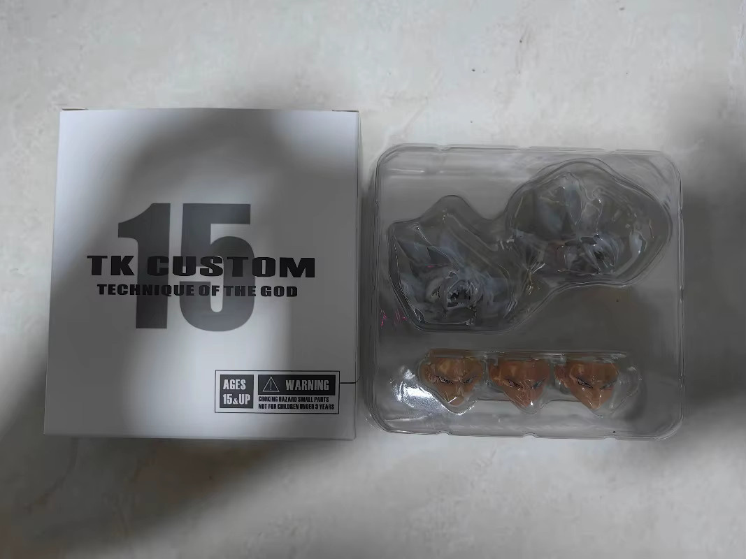Bandai Dragon Ball Ultra Instinct Son Goku Custom Headsculpt Set, Actionfiguren, ab 14 Jahren - Bild 5