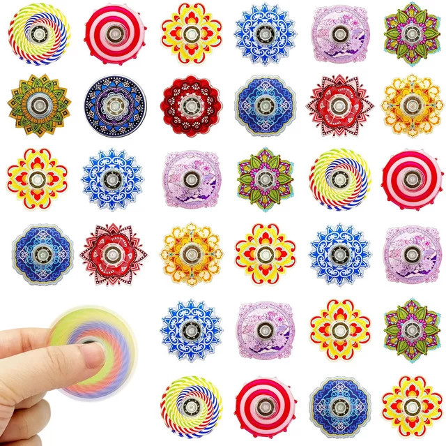 Meade Graffiti Retro-Stil Fingerspitze Top, Dekompressionsspielzeug, 6-10-teiliges Set - Bild 1