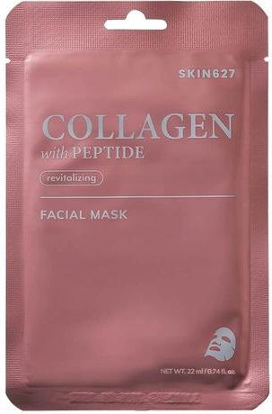 Skin627 Gesichtsmaske Tuchmaske mit Kollagen & Peptid, 22 ml - Bild 1